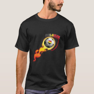 Belgien Fußball-Spieler für belgische Fußballfans T-Shirt