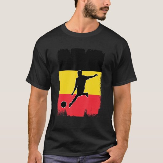Belgien Fußball T-Shirt (Vorderseite)
