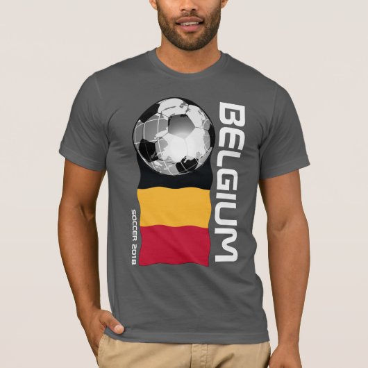 Belgien Fußball-T - Shirt (Vorderseite)