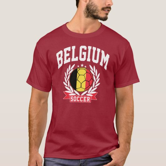 Belgien-Fußball T-Shirt (Vorderseite)