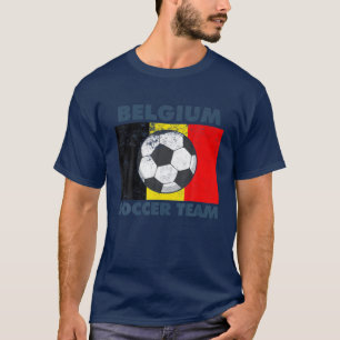 Belgien Fußball-Team Flag 2022 Unterstützer Belgis T-Shirt