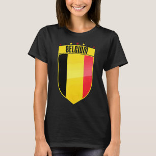 Belgien Fußball-Unterstützer Besucher Belgischer F T-Shirt