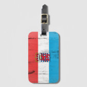 Belgien Gepäckanhänger (Vorderseite Vertikal)