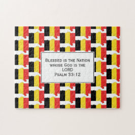 BELGIEN | Gesegnete Nation | FLAG BELGIENS Puzzle