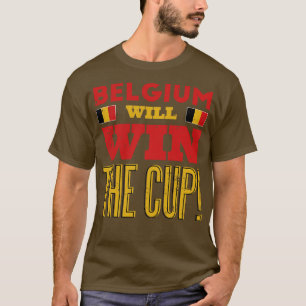 Belgien gewinnt den Cup T-Shirt