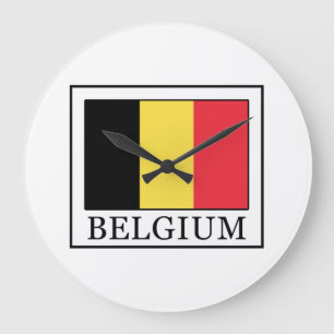 Belgien Große Wanduhr