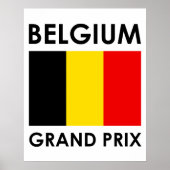 Belgien Großer Preis Poster (Vorne)