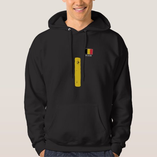 Belgien - Gruppe "Menschenrechte - Flaggen" - Pass Hoodie (Vorderseite)