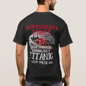 BELGIEN HOLLAND COVID TOUR SUPERSPREADER EVENT T-Shirt (Rückseite)