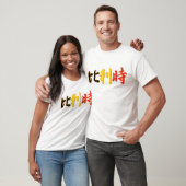 Belgien - im chinesischen T - Shirt (Unisex)