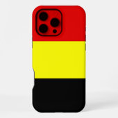 Belgien iPhone Hülle (Rückseite)