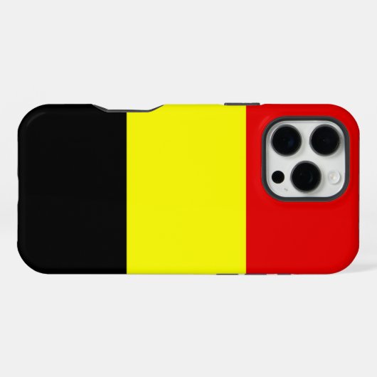 Belgien iPhone Hülle (Rückseite (Horizontal))