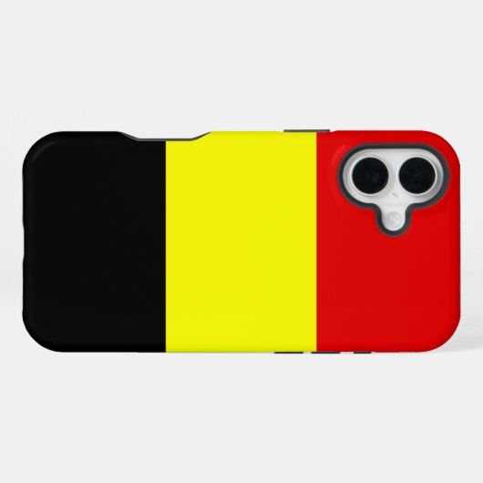 Belgien iPhone Hülle (Rückseite (Horizontal))