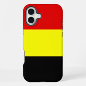 Belgien iPhone Hülle (Rückseite)