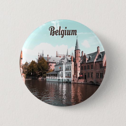Belgien Kanal Brüssel Button (Vorderseite)