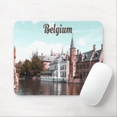 Belgien Kanal Brüssel Mousepad (Mit Mouse)