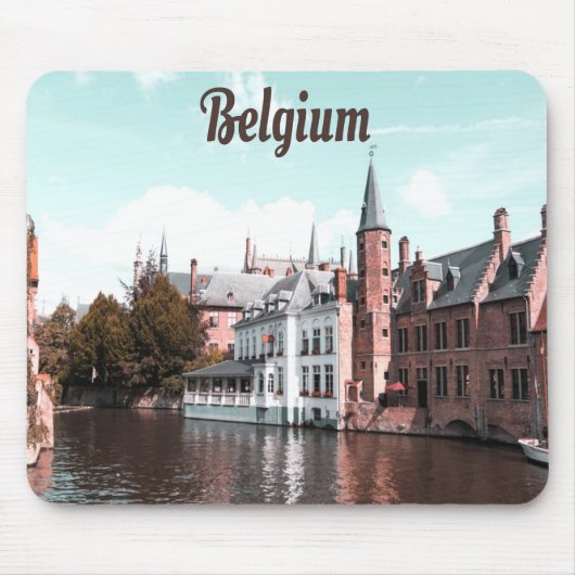 Belgien Kanal Brüssel Mousepad (Vorne)