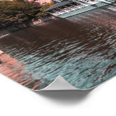 Belgien Kanal Brüssel Poster (Ecke)