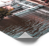 Belgien Kanal Brüssel Poster (Ecke)