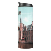 Belgien Kanal Brüssel Thermosbecher (Nach rechts gedreht)