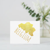 Belgien Karte (Stehend Vorderseite)