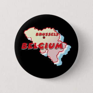 Belgien-Karte Button