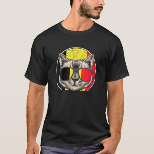 Belgien Katze Belgien Belgier T-Shirt