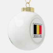 Belgien Keramik Kugel-Ornament (Links)