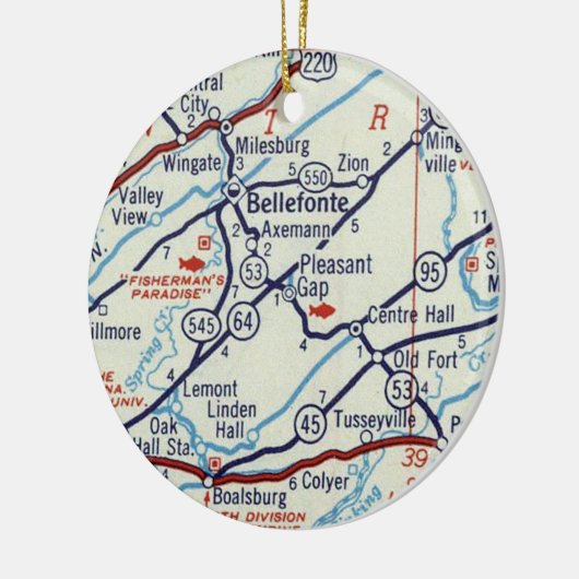 Belgien Keramik Ornament (Links)