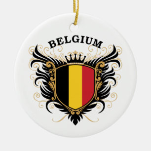 Belgien Keramikornament