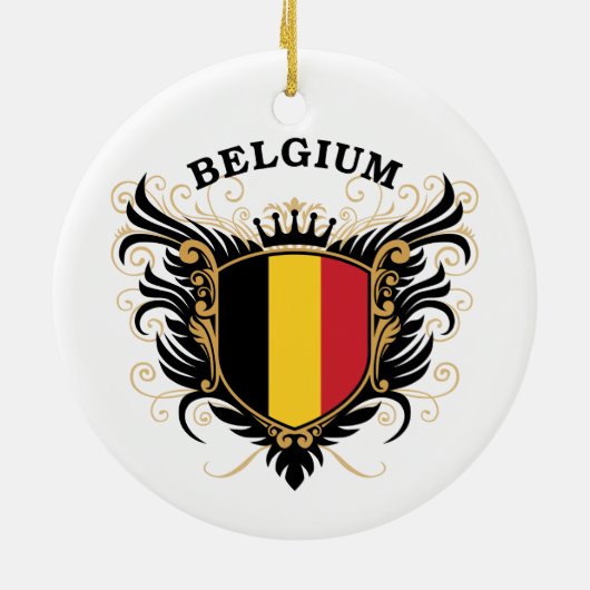 Belgien Keramikornament (Hinten)