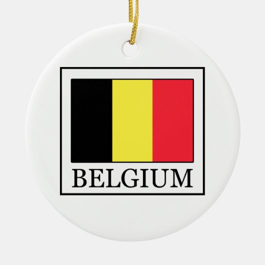 Belgien Keramikornament (Vorne)