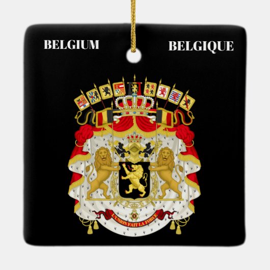 Belgien Königliche Weihnachtsschmuck (Rückseite)