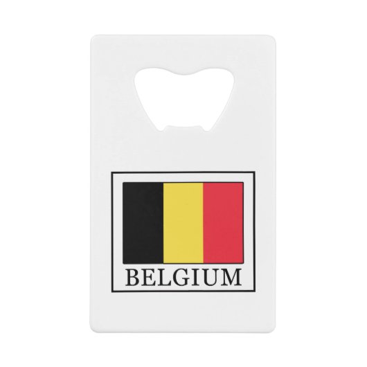 Belgien Kreditkartenflaschenöffner (Vorderseite)