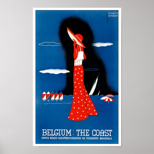 Belgien: Küste Poster (Vorne)