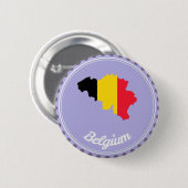 Belgien-Land Button (Vorne & Hinten)