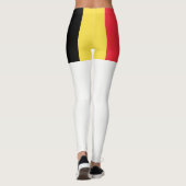 Belgien Leggings (Rückseite)