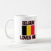 Belgien-Lieben ich Kaffeetasse (Links)