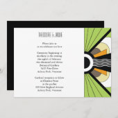 Belgien:Limette Einladung (Vorne/Hinten)