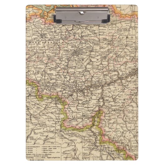 Belgien, Luxemburg Klemmbrett (Vorderseite)