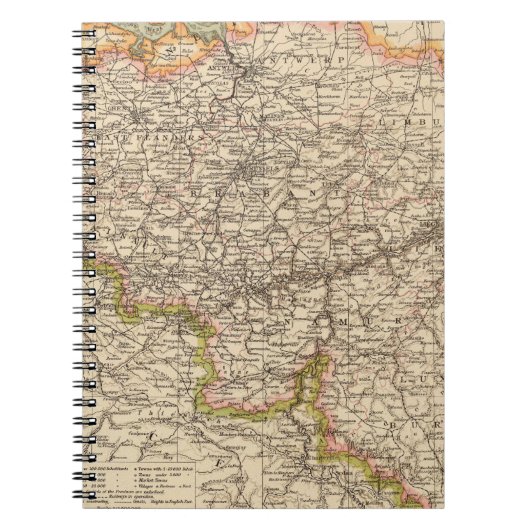 Belgien, Luxemburg Notizblock (Vorderseite)