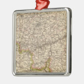 Belgien, Luxemburg Silbernes Ornament (Links)