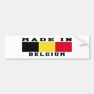 Belgien machte in den Entwürfen Autoaufkleber
