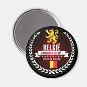 Belgien Magnet (Vorderseite/Rückseite)