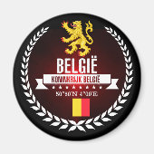 Belgien Magnet (Vorne)