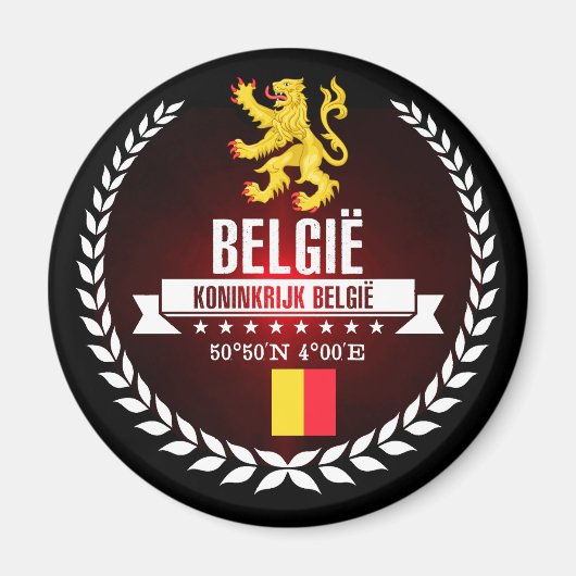 Belgien Magnet (Vorne)