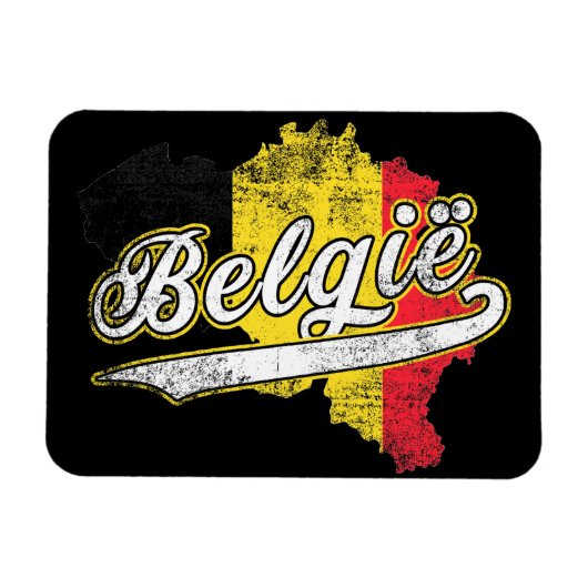 Belgien Magnet (Horizontal)