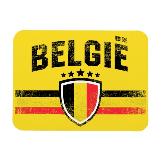 Belgien Magnet (Horizontal)