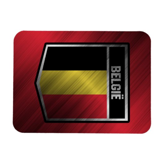 Belgien Magnet (Horizontal)