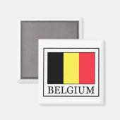 Belgien Magnet (Vorderseite/Rückseite)